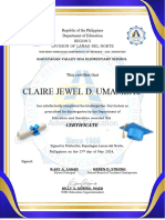 Diploma KINDER 2024