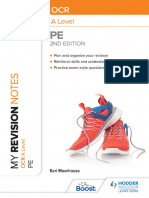 My Revision Notes OCR ALevel PE 2nd Edition Sample