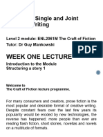 CoF Lecture Week 1