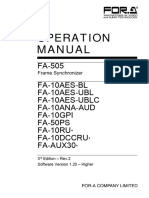 Fora Fa 505 Manual