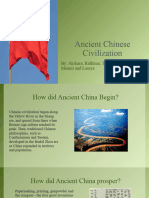 Ancient Chinese Civilization