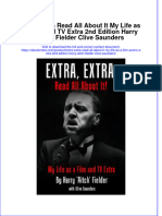 Dơnload Extra Extra Read All About It My Life As A Film and TV Extra 2nd Edition Harry Aitch Fielder Clive Saunders Full Chapter