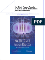 Dơnload ITER The Giant Fusion Reactor Bringing A Sun To Earth 2nd Edition Michel Claessens Full Chapter