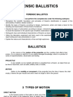 Forensic 6 Forensic Ballistics