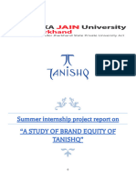 Tanishq Research Report by Garvit Devedi