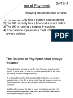 The Balance of Payments - Edexcel Economics Unit 4