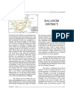 Balangir District: Orissa Review (Census Special)