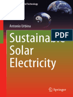 Sustainable Solar Electricity