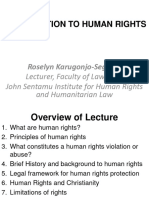 Lecture 1 Introduction To Human Rights Law 1