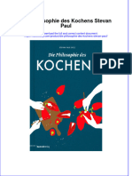 Die Philosophie Des Kochens Stevan Paul Full Chapter Download PDF