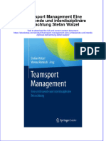 Teamsport Management Eine Umfassende Und Interdisziplinäre Betrachtung Stefan Walzel Full Chapter Download PDF