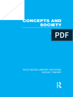 (Routledge Library Editions - Social Theory 14) Ian C. Jarvie - Concepts and Society-Routledge (2014)