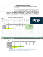 Operations Research Practice