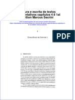 Leitura e Escrita de Textos Argumentativos Capítulos 4 8 1st Edition Marcus Sacrini Full Chapter Download PDF