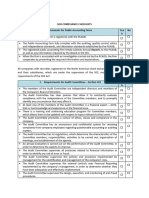 SOX Compliance Checklist