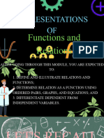 Functions and Relations