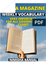 WEEKLY DRONA VOCAB MAGAZINE BY NIMISHA MAM 24th To 29th June, 2024