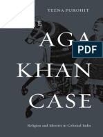 Purohit - The Aga Khan Case; Religion and Identity in Colonial India (2012)