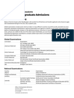 FA21 International Exams List