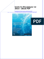 Ebook Download Nanomaterials For Biocatalysis 1st Edition - Ebook PDF All Chapter