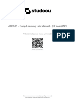 Ad3511 Deep Learning Lab Manual III Yearjnn