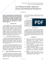 Reintegration of Dairy in Daily American Diets: A Biochemical and Nutritional Perspective