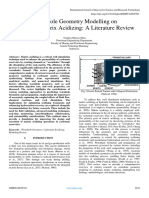 Wormhole Geometry Modelling On Carbonate Matrix Acidizing: A Literature Review