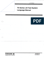 TS Series LSI Test System - Language Manual