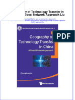 Full Download Geography of Technology Transfer in China: A Glocal Network Approach Liu File PDF All Chapter On 2024