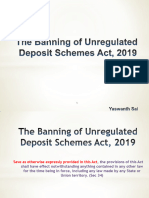 RBI Training - The Banning of Unregulated Deposit Schemes Act 2019 - Puducherry Police