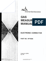 AGA GMM 15. Gas Measurement Manual - Part 15 Electronic Corrector