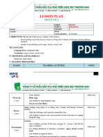 Move Up 2 - Kế hoạch bài dạy (Lesson Plan) - Unit 2