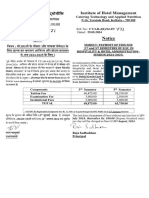 Musnotice Payment of Fees For 3rd and 5th Semester B.SC - HHA Session 2024 2025