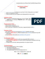 Energy Work Power Document Document