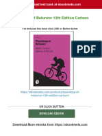 Physiology of Behavior 13th Edition Carlson Download PDF