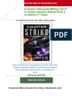 (PDF Download) Counter Strike The Empire Responds Military Sci Fi and Space Opera Thriller Galactic Rebels Book 2 1st Edition J T Skye Fulll Chapter