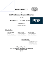 Soil Pollution and It's Control Measure