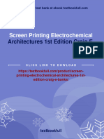 Screen Printing Electrochemical Architectures 1st Edition Craig E. Banks Download PDF