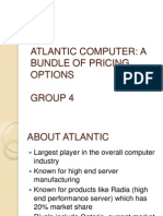 Atlantic Computer: A Bundle of Pricing Options Group 4