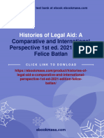 Buy Ebook Histories of Legal Aid: A Comparative and International Perspective 1st Ed. 2021 Edition Felice Batlan Cheap Price