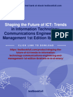 Shaping The Future of ICT: Trends