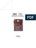 Manuale Scheda Madre MSI