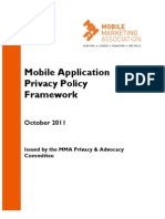 MMA Mobile Application Privacy Policy 18oct2011