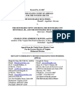 Perry Et Al v. Judd Et Al Motion For Injunction Pending Appeal