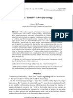 Robert McConnell - The "Enemies" of Parapsychology