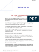 The Slight Edge Summary