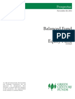 Balanced Fund Equity Fund: Prospectus