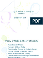 Theory of Media & Theory of Society