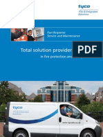 Service Maintenance Brochure TYCO