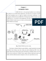 Fig. 1 Mobile Wimax Network Overlay